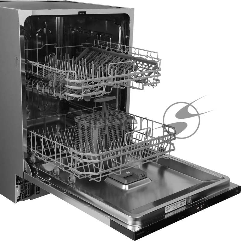 Посудомоечная машина встраив. Hyundai HBD 642 2100Вт полноразмерная нержавеющая сталь инвертер