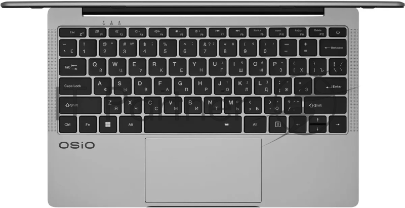 Ноутбук Osio FocusLine F140a-008 Ryzen 5 5560U 16Gb SSD512Gb AMD Radeon 14 IPS FHD (1920x1080) noOS grey WiFi BT Cam 6000mAh