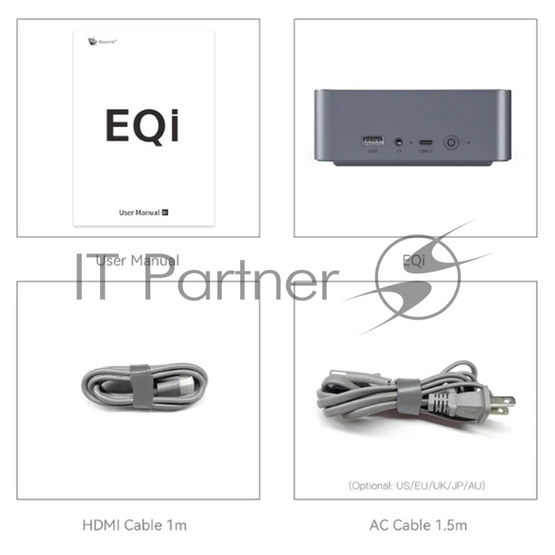 Мини-компьютер BL/EQi12-LP/12450H/24G/500G/Mi Grey