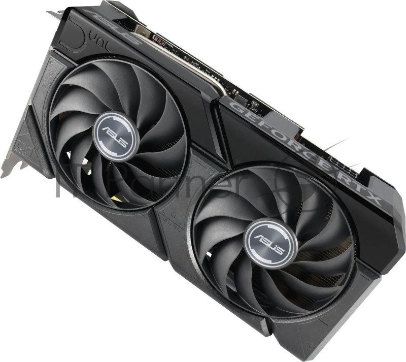 Видеокарта Asus PCI-E 4.0 DUAL-RTX4060TI-16G-EVO NVIDIA GeForce RTX 4060TI 16Gb 128bit GDDR6 2595/18000 HDMIx1 DPx3 HDCP Ret