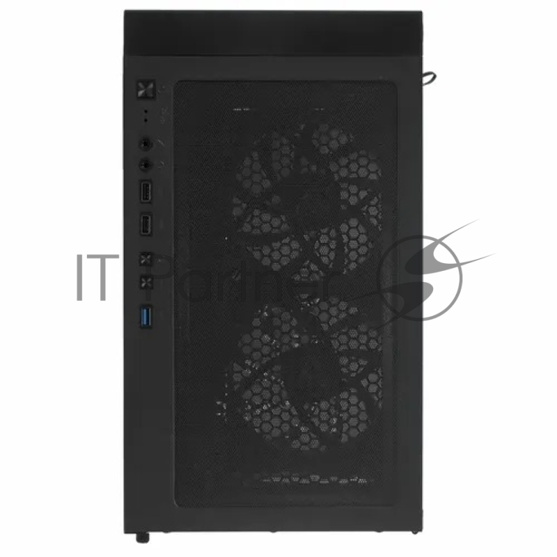Корпус Montech X3 GLASS, без БП, ATX 6x120mm 2xUSB3.0 1xUSB3.1 audio bott PSU, черный
