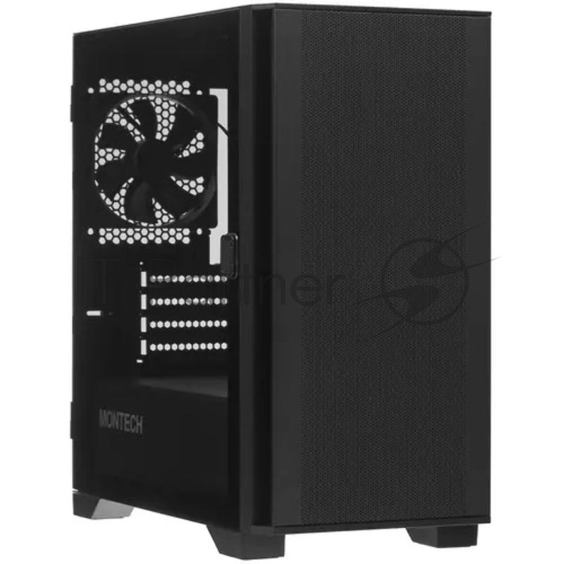 Корпус Montech AIR 100 LITE черный без БП mATX 2x120mm 1xUSB2.0 2xUSB3.0 audio bott PSU