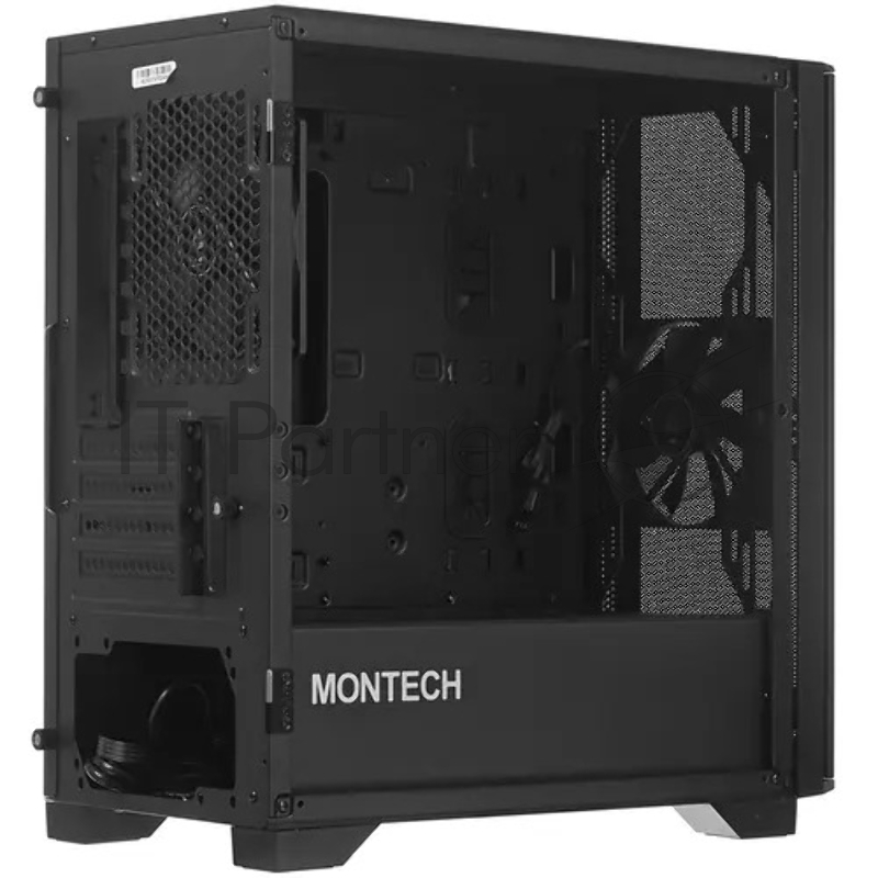 Корпус Montech AIR 100 LITE черный без БП mATX 2x120mm 1xUSB2.0 2xUSB3.0 audio bott PSU