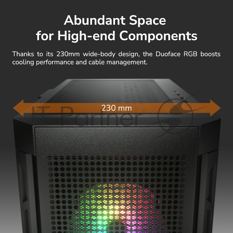 Корпус ПК без блока питания Cougar Case Duoface RGB ( 385ZD10.0001 )