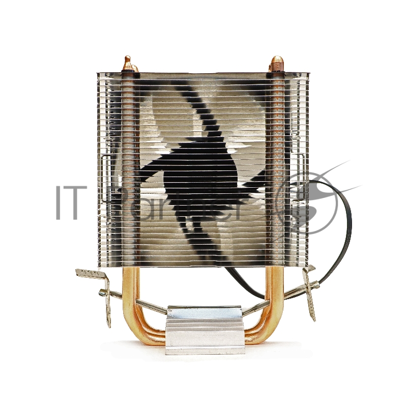 Кулер для процессора TESLA SHADOW 902, 1х92мм, 2400rpm, 3-pin, Al+Cu, черный, 52CFM, 23дБ, 2-PIPE, TDP 110Вт, INTEL 1700/1200/115x/775/1366, AMD AM5/AM4/AM3(+)/AM2(+)/FM2(+)/F (TSL-902-SD)