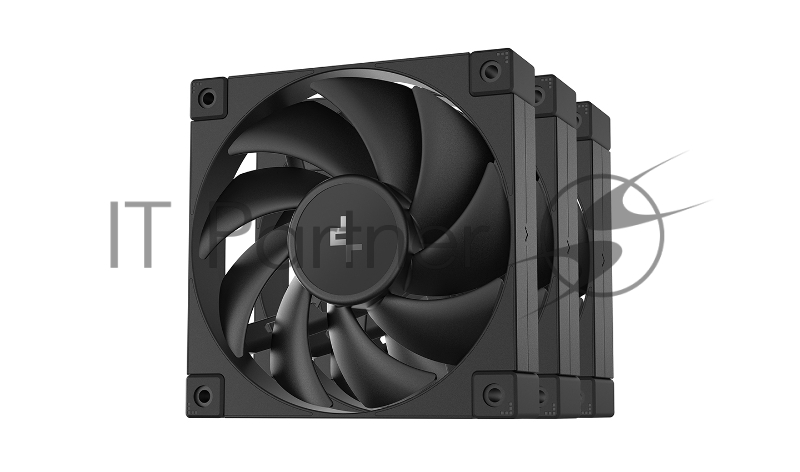 Набор вентиляторов для корпуса DeepCool FD12-3 IN 1 Black (R-FD12-BKNPN3-G)