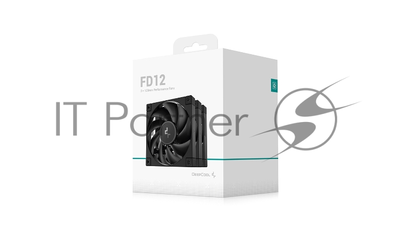 Набор вентиляторов для корпуса DeepCool FD12-3 IN 1 Black (R-FD12-BKNPN3-G)
