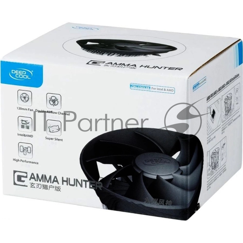 Кулер для процессора DeepCool Gamma Hunter V2 (G-U-HUNTER-ARNNNN-G-1)