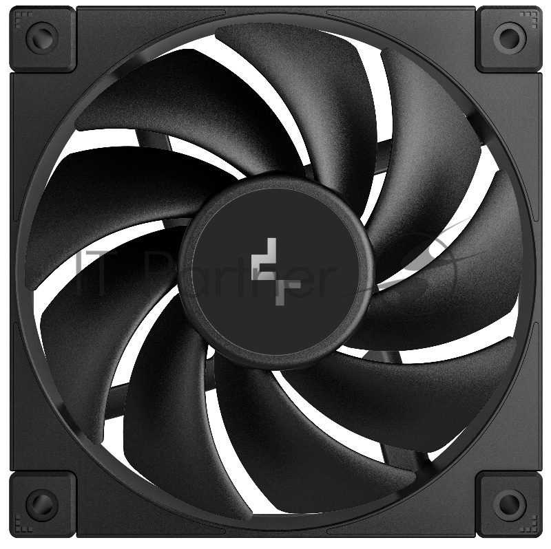 Вентилятор для корпуса Deepcool FD12 черный (R-FD12-BKNPN1-G)