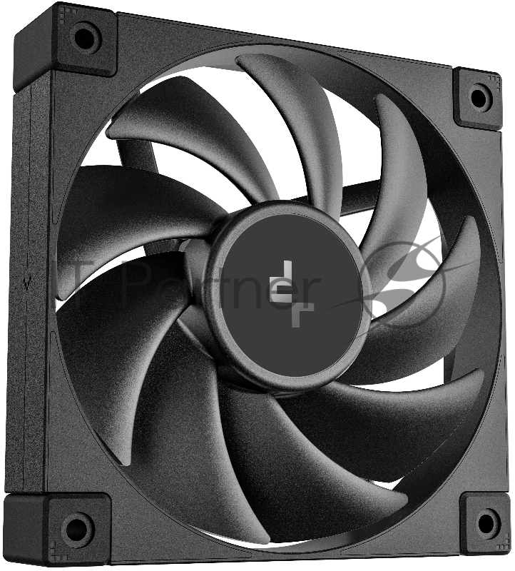 Вентилятор для корпуса Deepcool FD12 черный (R-FD12-BKNPN1-G)