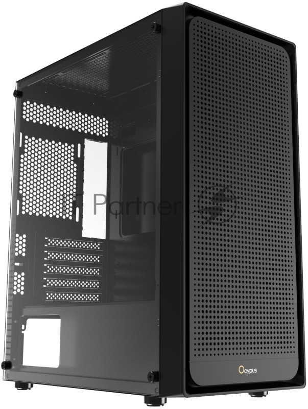 Корпус Ocypus Gamma C50 без БП Black (Gamma-C50-BKG000XX-GL)