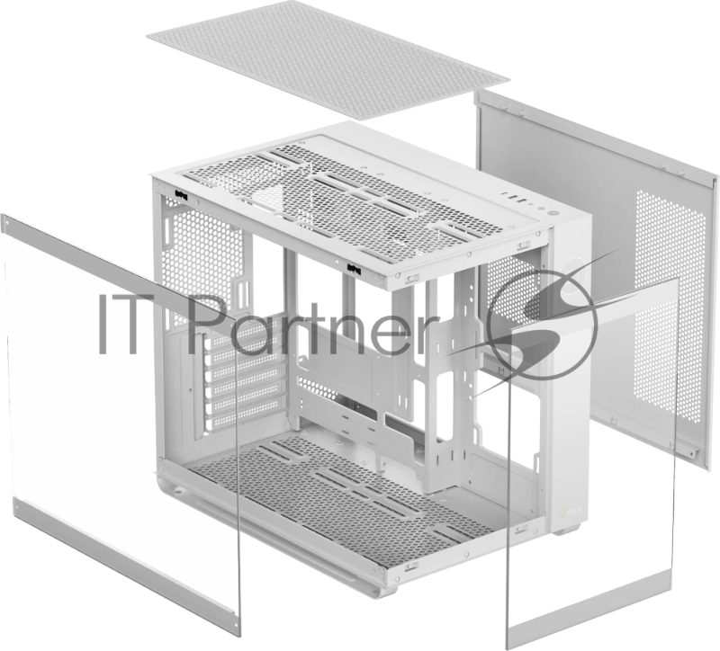 Корпус Ocypus Iota C70 ARGB без БП White (Iota-C70-WHD600XX-GL)