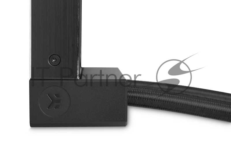 Система охлаждения EKWB EK-Nucleus AIO CR240 Dark (240mm, Black, ARGB/ Fans: 2x120mm, 72CFM, 36dBA, 2300RPM/ Pump height 61.6mm, -dBA, 3100RPM, Rad thickness 27mm/ S: 1700, 1200, 20XX, 115X, AM5, AM4)