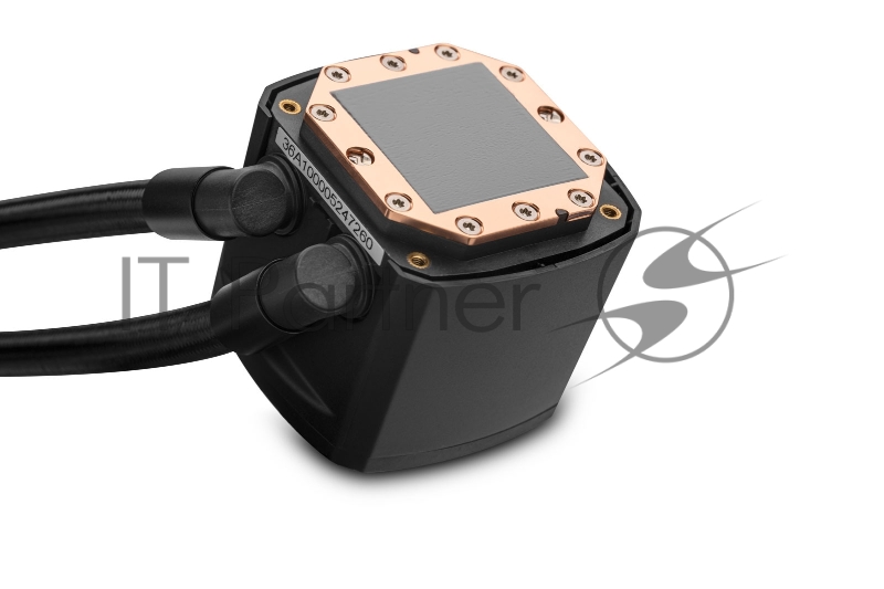 Система охлаждения EKWB EK-Nucleus AIO CR240 Dark (240mm, Black, ARGB/ Fans: 2x120mm, 72CFM, 36dBA, 2300RPM/ Pump height 61.6mm, -dBA, 3100RPM, Rad thickness 27mm/ S: 1700, 1200, 20XX, 115X, AM5, AM4)