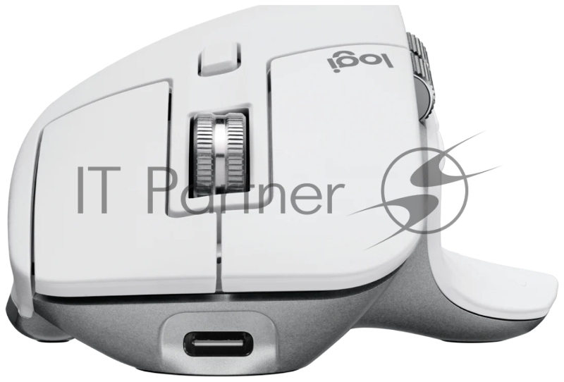 Мышь беспроводная Logitech MX Master 3s светло-серый, 8000 dpi, радиоканал, Bluetooth, USB, кнопки - 7