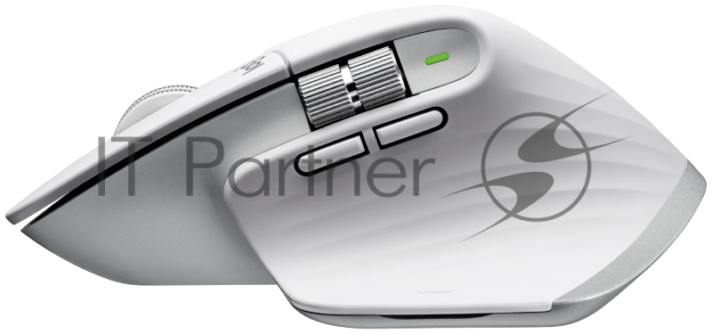 Мышь беспроводная Logitech MX Master 3s светло-серый, 8000 dpi, радиоканал, Bluetooth, USB, кнопки - 7