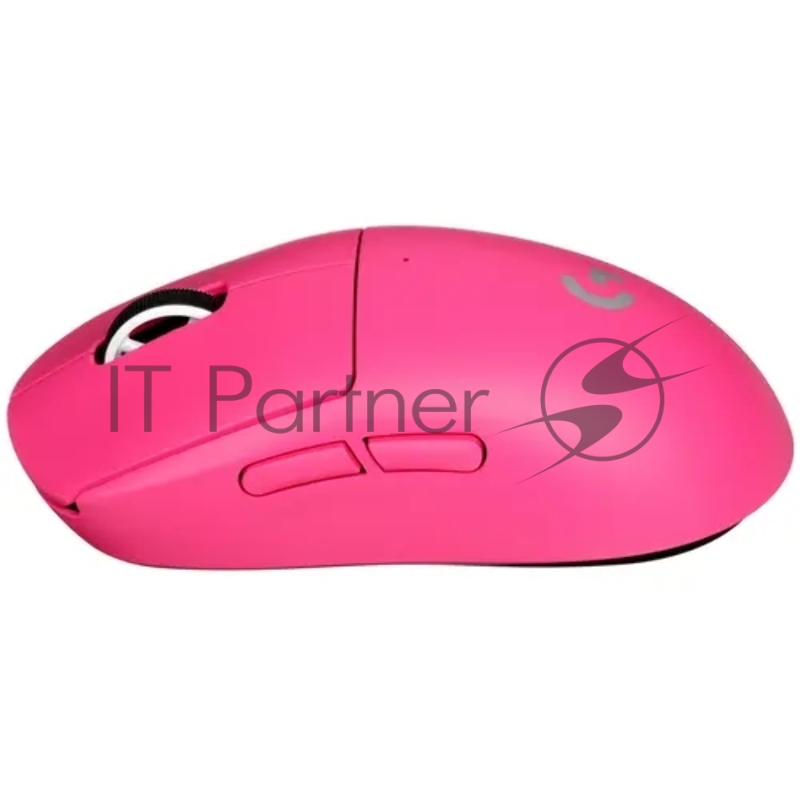 Мышь LOGITECH G PRO X Superlight 2 розовая беспроводная игровая (2,4 ГГц, 5 кнопок, LIGHTFORCE hybrid switches, HERO 2, 32000 dpi, USB, 910-006799)