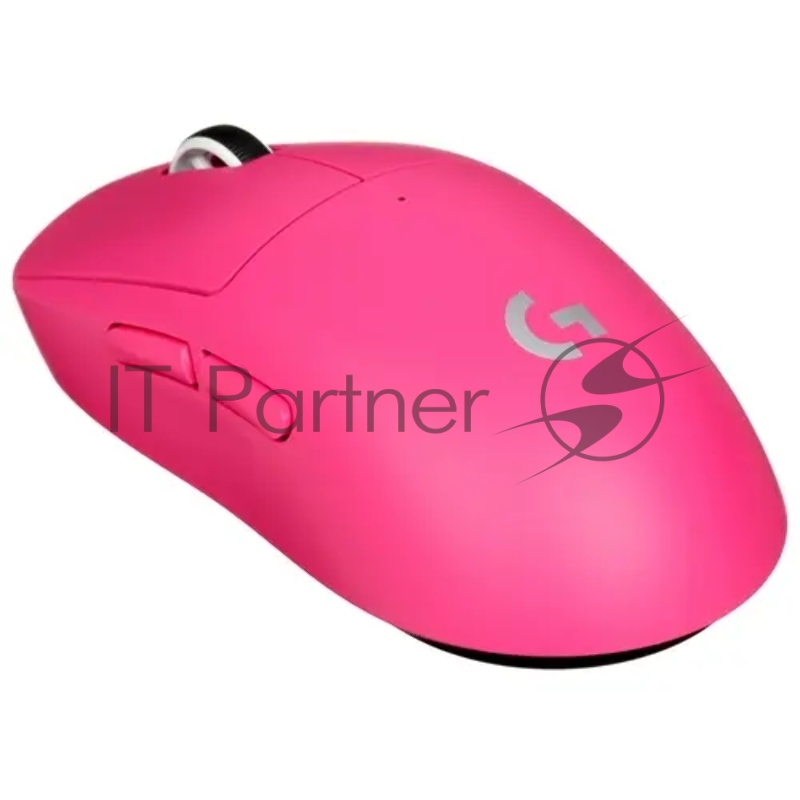 Мышь LOGITECH G PRO X Superlight 2 розовая беспроводная игровая (2,4 ГГц, 5 кнопок, LIGHTFORCE hybrid switches, HERO 2, 32000 dpi, USB, 910-006799)