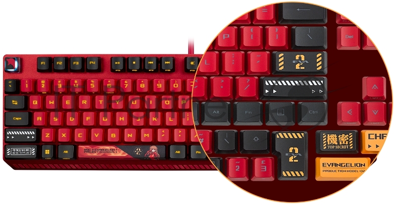 Набор клавиш ASUS AC05 EVA-02 KEYCAP SET FOR RX//WW