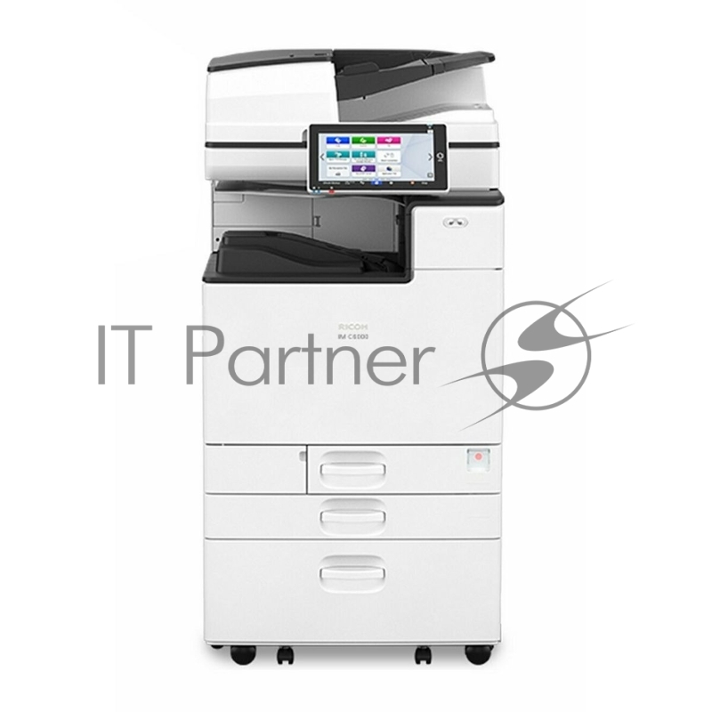 МФУ лазерный Ricoh IM C4500LT A3, цветной, печ.45 стр/мин, скан. до 120/240 изобр./мин, 1200x1200, USB, Ethernet