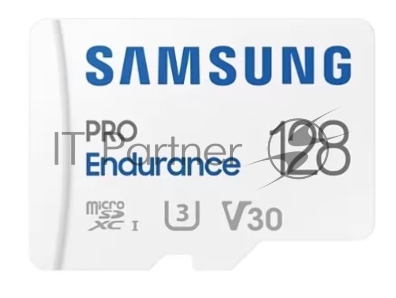 Флеш карта microSDXC 128GB Samsung PRO Endurance (для видеорегистратора) Class 10, UHS-I, W 30 МБ/с, R 100 МБ/с, <MB-MJ128KA/APC> адаптер на SD