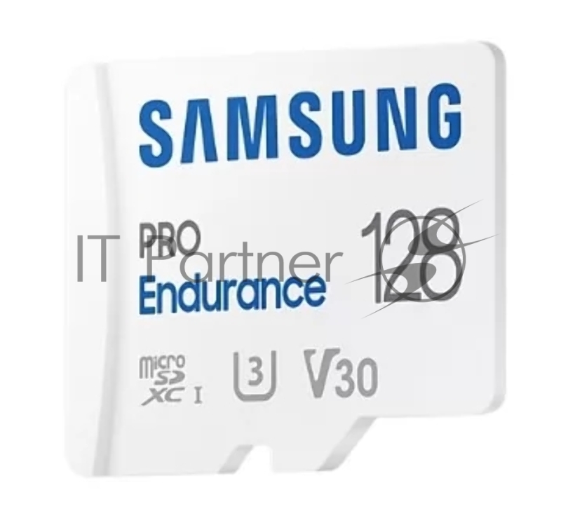 Флеш карта microSDXC 128GB Samsung PRO Endurance (для видеорегистратора) Class 10, UHS-I, W 30 МБ/с, R 100 МБ/с, <MB-MJ128KA/APC> адаптер на SD