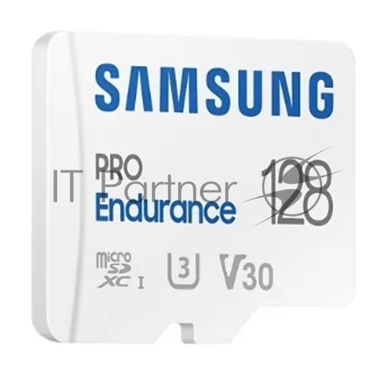 Флеш карта microSDXC 128GB Samsung PRO Endurance (для видеорегистратора) Class 10, UHS-I, W 30 МБ/с, R 100 МБ/с, <MB-MJ128KA/APC> адаптер на SD