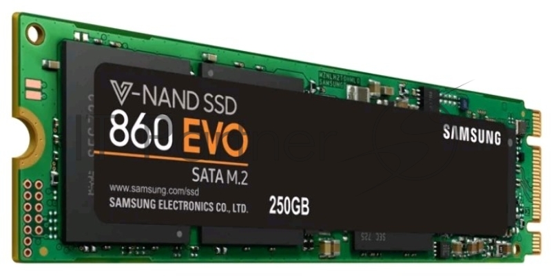 SSD диск 250ГБ M.2 Samsung 860 EVO MZ-N6E250BW (SATA III)