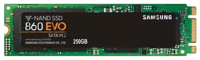 SSD диск 250ГБ M.2 Samsung 860 EVO MZ-N6E250BW (SATA III)