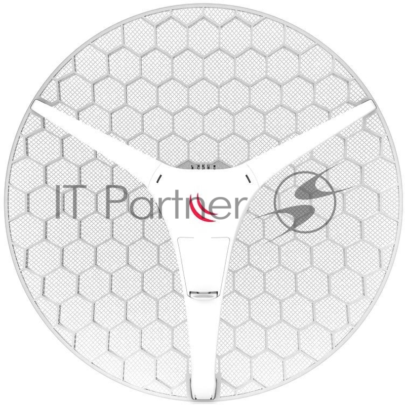 Точка доступа MikroTik Pack of 4x LHG XL 5 ac with 27dBi 5GHz antenna, Dual Chain 802.11ac wireless, 716MHz CPU, 256MB RAM, 1x Gigabit LAN, POE, PSU, RouterOS L3