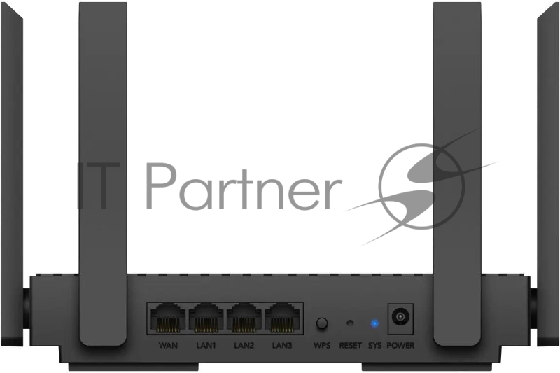 Роутер беспроводной Cudy WR1500 AX1500 10/100/1000 черный