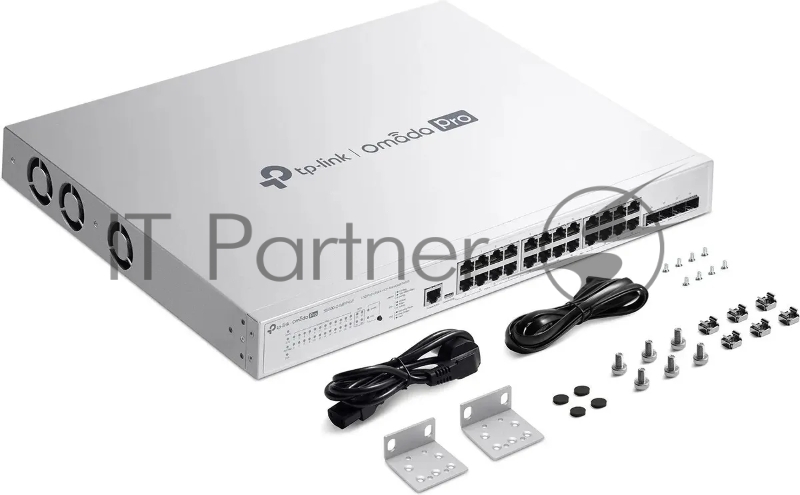 Коммутатор TP-Link Omada PRO S5500-24MPP4XF (L2+) 24x2.5Гбит/с 4xКомбо(10GBase-T/SFP+) 4SFP+ 16PoE+ 8PoE++ 500W управляемый