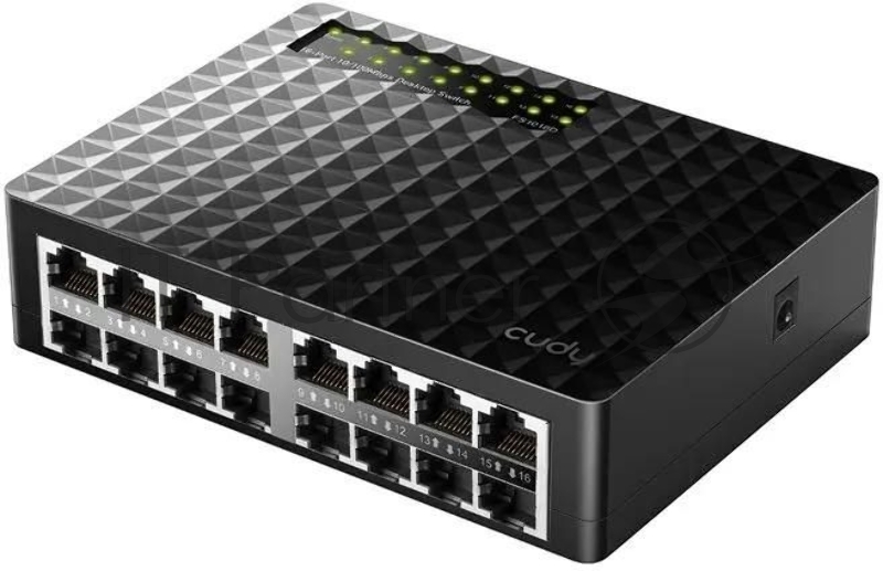 Коммутатор Cudy FS1016 (L2) 16x100Мбит/с неуправляемый
