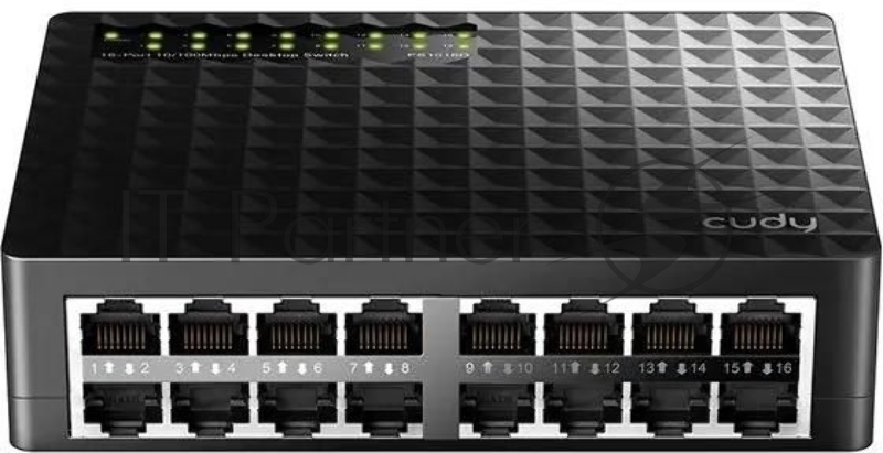 Коммутатор Cudy FS1016 (L2) 16x100Мбит/с неуправляемый