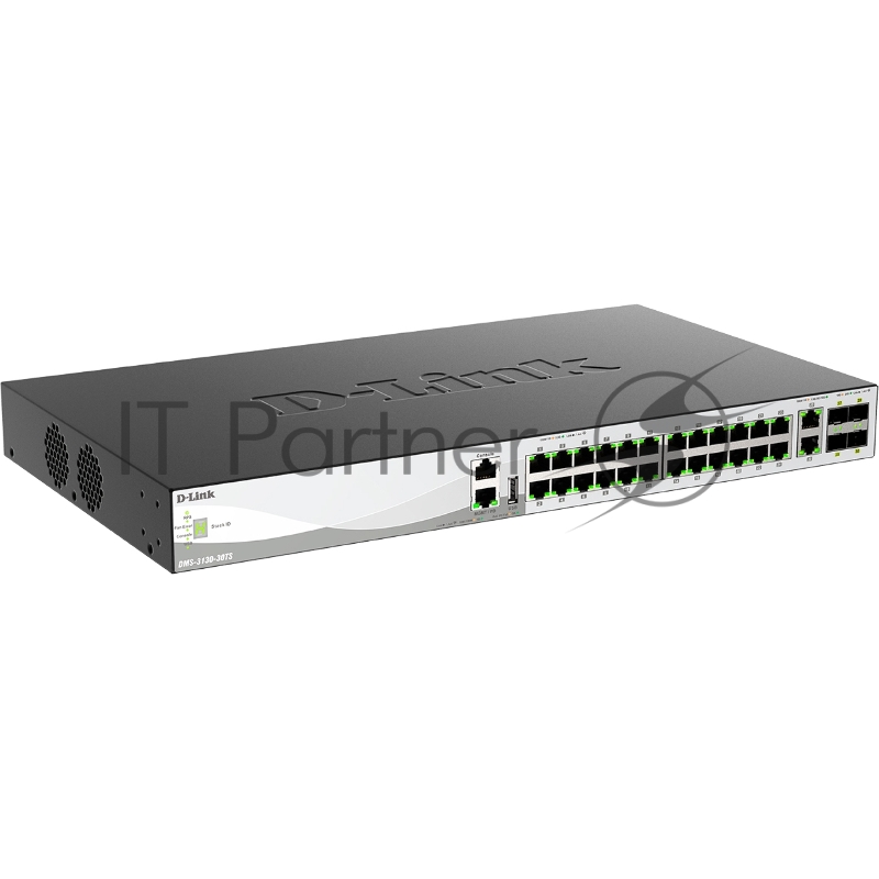 Коммутатор Multigigabit Managed L3 Stackable Switch 24x2.5GBase-T, 2x10GBase-T, 4х25GBase-X SFP28, Surge 6KV, CLI, 1000Base-T Management, RJ45 Console, USB, RPS, Dying Gasp