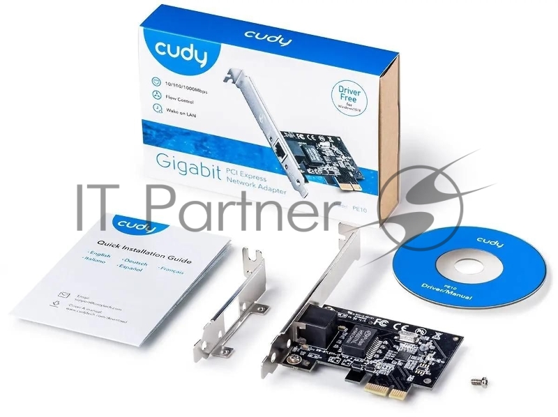 Сетевой адаптер CUDY PCI Express Cudy PE10 PCI Express