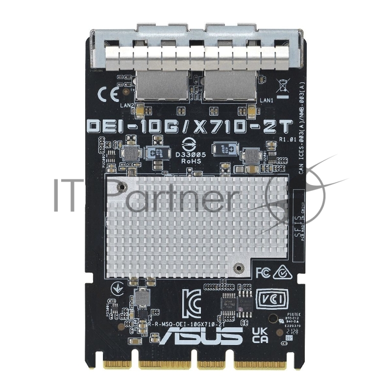 Серверный сетевой адаптер INTEL LAN CARD PCIE 2T 10G X710-T2L