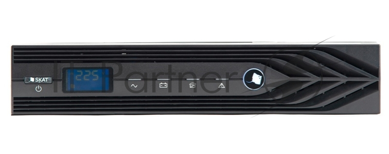 ИБП Бастион SKAT-UPS 3000-RACK-ON-E {Online, 3000ВА/2700Вт, стойка/на пол, 8xC13 + 1xC19, USB/RS-232, EPO, БЕЗ АКБ 6x, МПТ} (9909)