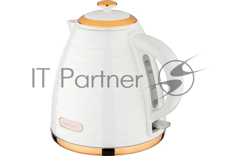 Чайник электрический LEONORD LE-1521 1,7л, пластик,белый