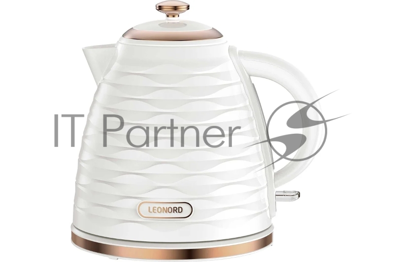 Чайник электрический LEONORD LE-1521 1,7л, пластик,белый