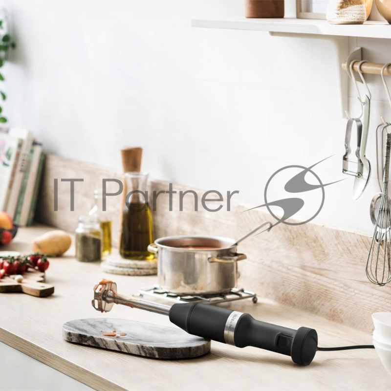 Погружной блендер KitchenAid 5KHBV83EBM с аксессуарами, матовый черный