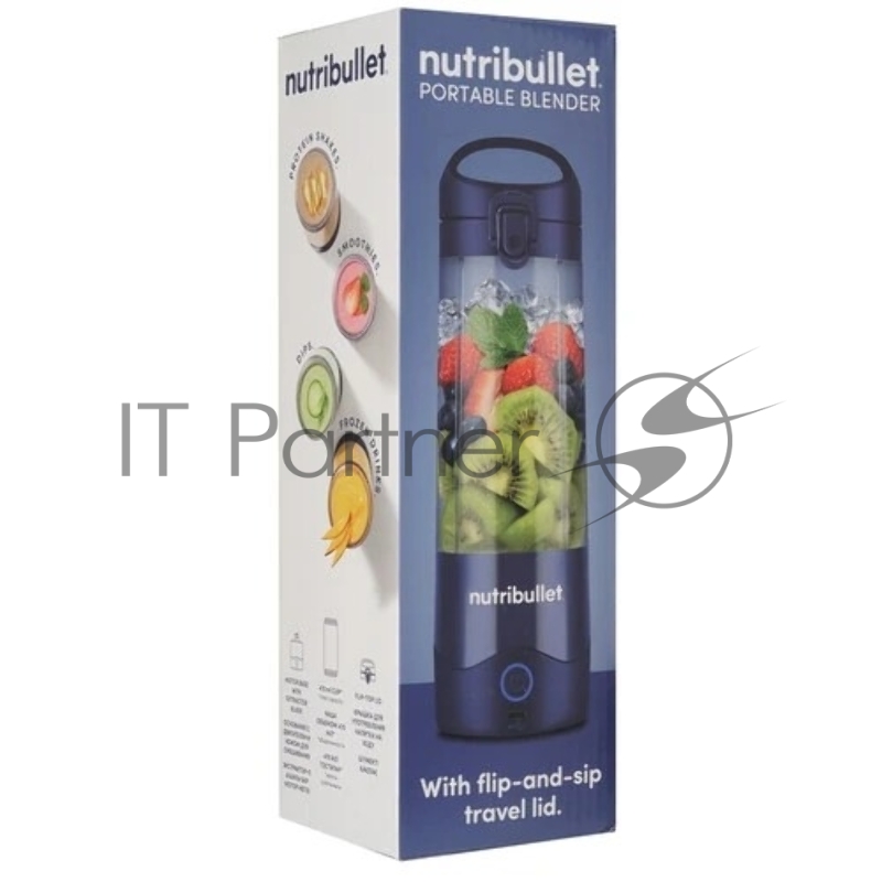 Блендер портативный Nutribullet NBP003NBL, синий