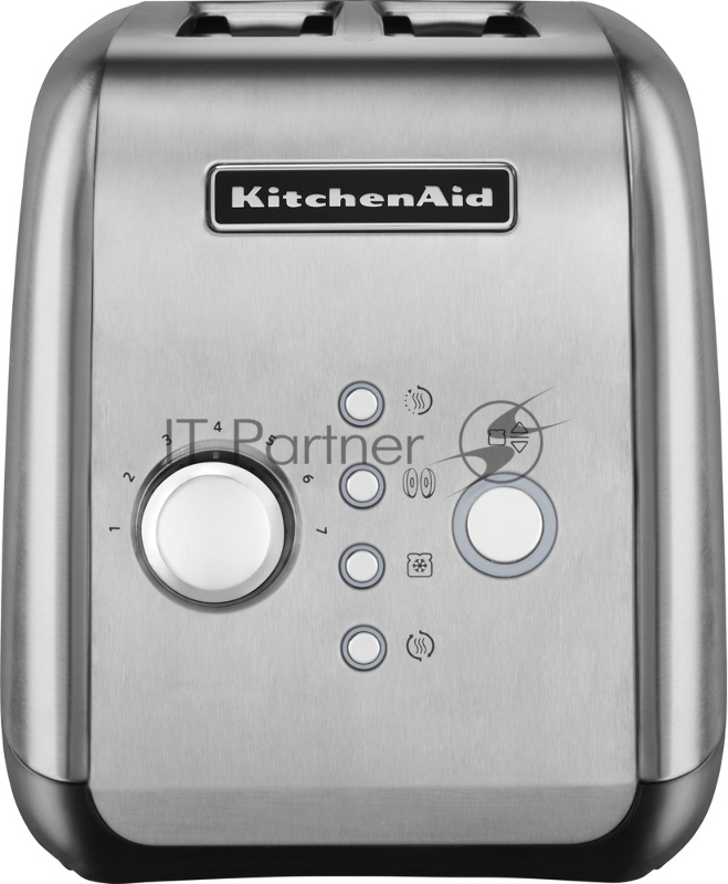 Тостер KitchenAid 5KMT221ESX на 2 тоста моторизованный, нержавеющая сталь
