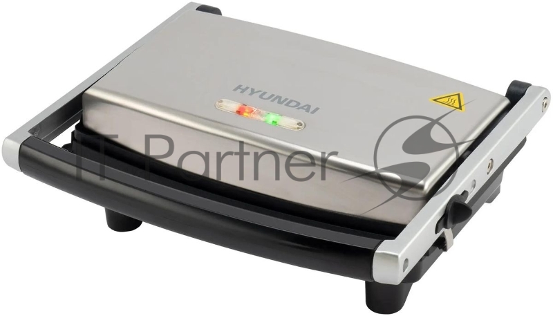 Электрогриль Hyundai HYG-7001 2000Вт черный/черный