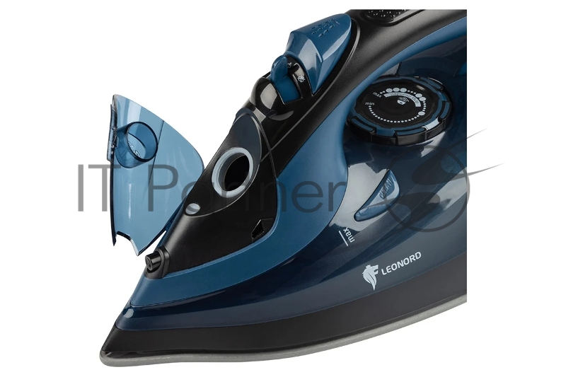Утюг LEONORD LE-1801 черно-синий (3000Вт, пар, спрей, пар. удар, самооч.,керамическая подошва)
