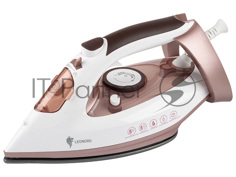 Утюг LEONORD LE-1802 (3100Вт, пар, спрей, пар. удар, самооч.,тефлоновая подошва)