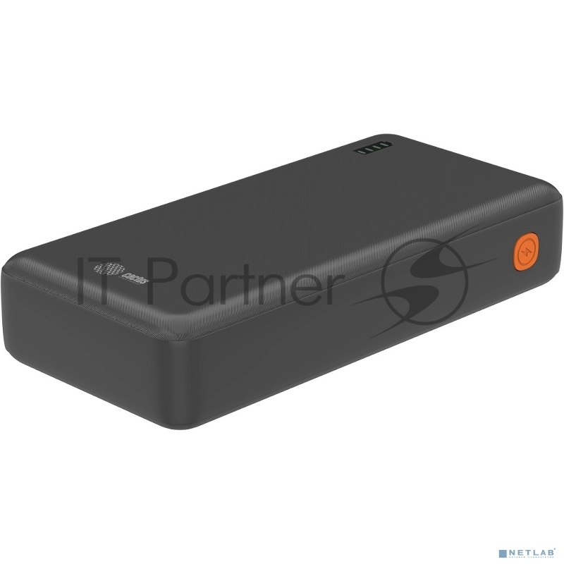 Мобильный аккумулятор Cactus CS-PBFSDA-20000 20000mAh 4.5A USB-A/2xUSB-C черный