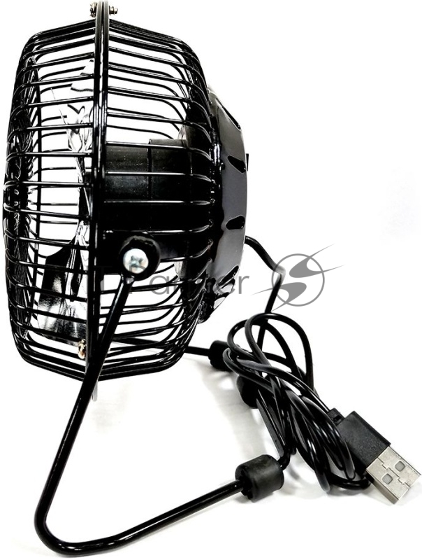 RDF-1501USB (черный) Вентилятор бытовой настольный Rix RDF-1501USB, цвет черный