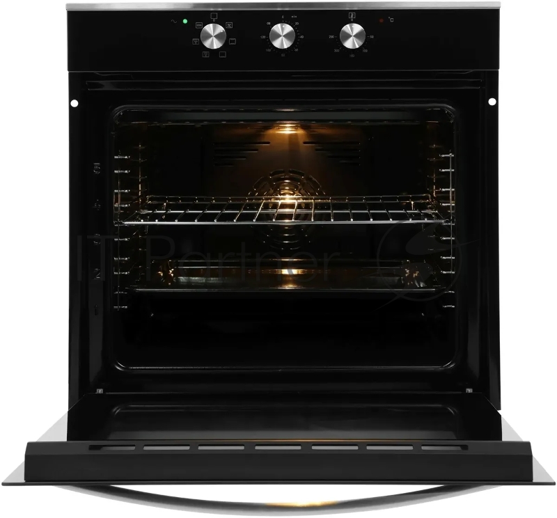 Духовой шкаф Электрический Hyundai HEO 6634 IX серебристый