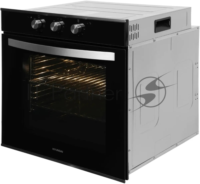 Духовой шкаф Электрический Hyundai HEO 6634 IX серебристый